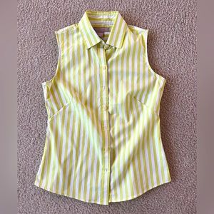 Banana Republic shirt sleeveless. New never used. Non-iron